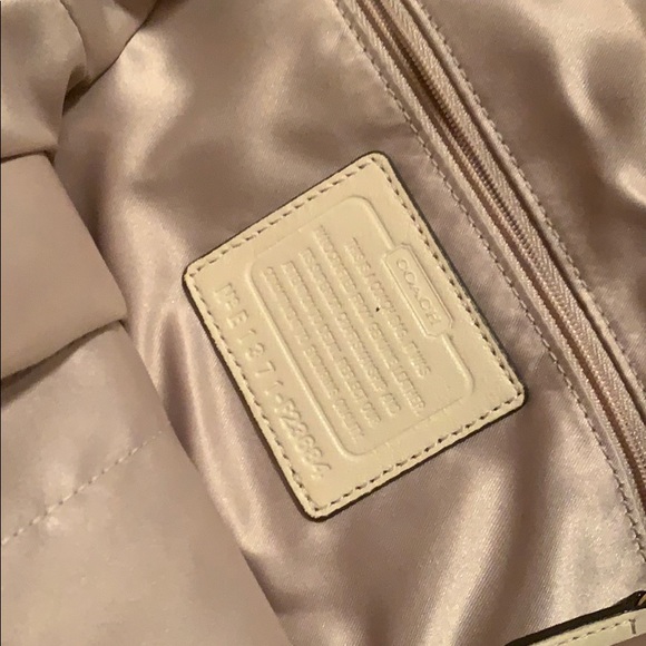 Authentic Taupe Coach Bag - Picture 6 of 8